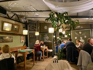 Upstairs at Chimera in Krakow