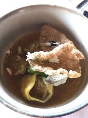 Shitake Tortellini at Matteo's in Fitzroy North