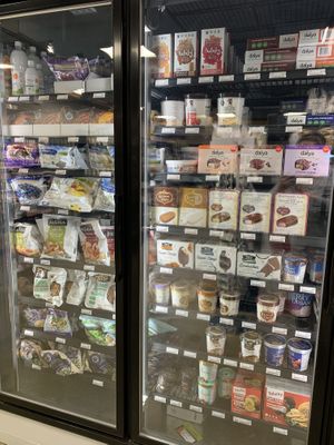 Vegan frozen treats at Homesteader Health Foods in Fort St John