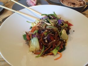 Sweet Potato Black Bean Spoodle at Offbeet in Wickham