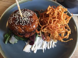 Naked burger (v5.0) at Offbeet in Wickham