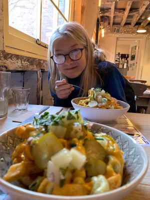 Absolutely love the Epic Dirty Fries at Offbeet in Wickham