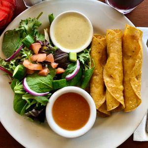 Taquitos Small Course at Un Solo Sol in Los Angeles