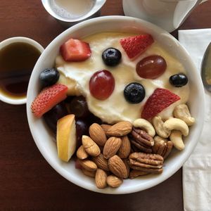 Almond-milk Yogurt Bowl  at Un Solo Sol in Los Angeles