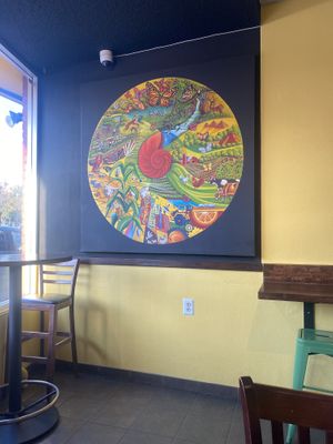 Un Solo Sol Mural w/Seating  at Un Solo Sol in Los Angeles