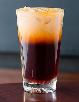 Thai Iced Tea  at Un Solo Sol in Los Angeles