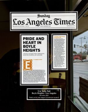   at Un Solo Sol in Los Angeles