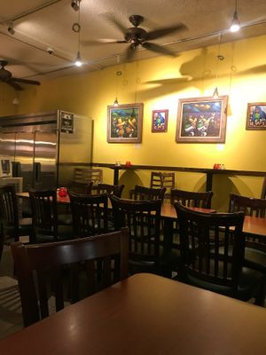 Inside in solo sol at Un Solo Sol in Los Angeles