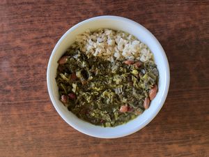 Ghormeh Sabzi Bowl  at Un Solo Sol in Los Angeles