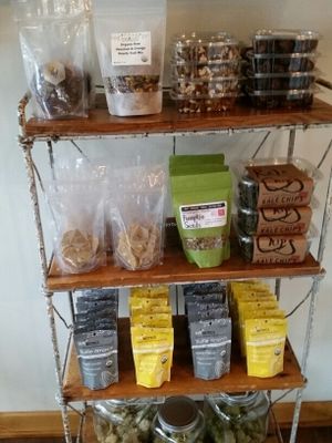 snacks at City Press Juice in Chicago