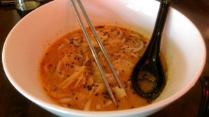 a tasty mee  at Sushi Kitchen in Alor Setar