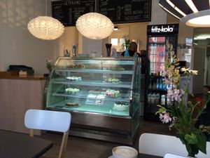 very tasty food and interior design  at Holy Kitchen in Heidelberg