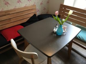 inside at Holy Kitchen in Heidelberg