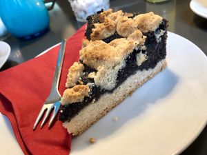 poppy seed cake at Holy Kitchen in Heidelberg