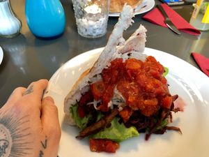 doner kebap at Holy Kitchen in Heidelberg