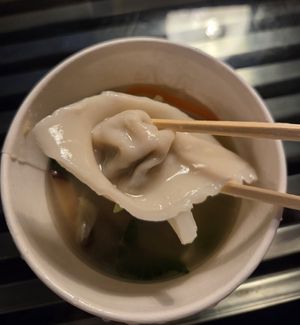 Wonton Soup at Zen Gardens in London