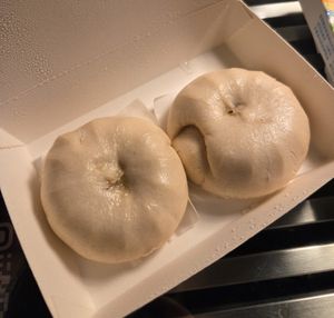 Veggie Steamed Buns at Zen Gardens in London
