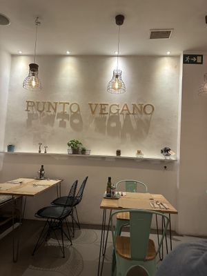   at Punto Vegano in Madrid