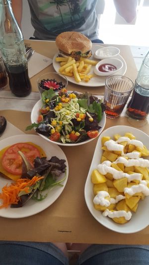 best aioli ever !! at Punto Vegano in Madrid