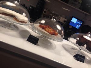 Cakes and sweets! at Punto Vegano in Madrid