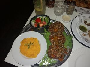 Schnitzel at Ziona in Ness Ziona