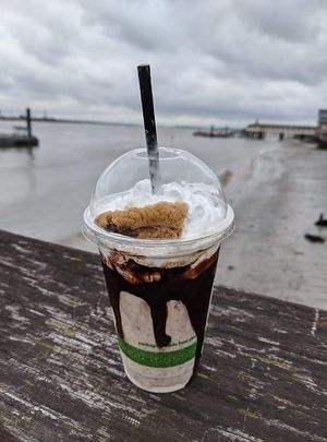 Vegan cookie shake at Vegan Antics in Gravesend