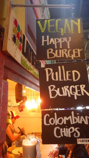 Latienda stall at Latienda in Copenhagen