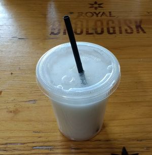 Vegan Coconut Lemonade  at Latienda in Copenhagen