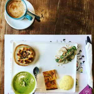vegan brunch at Pasticceria San Marco in Ospitaletto