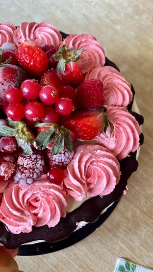 Torta di San Valentino  at Pasticceria San Marco in Ospitaletto