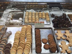 vegan pastries !  at Pasticceria San Marco in Ospitaletto