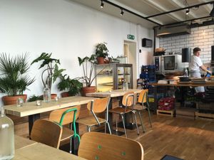 View inside  at Mat Fra Hagen in Trondheim