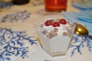 Home made fruit ice cream at Spezialita Chef a Domicilio Roma in Rome