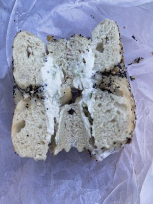   at Absolute Bagels in New York City