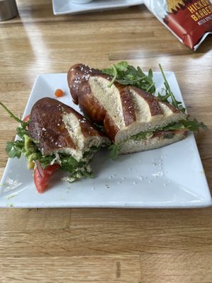 Spicy vegan  at Organic Sandwich Company in Boulder