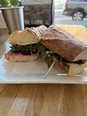  Beetnik Sandwich  at Organic Sandwich Company in Boulder