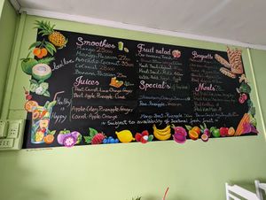  at House of Fruit Shakes in Vientiane