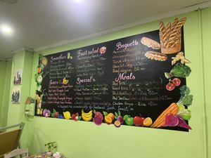   at House of Fruit Shakes in Vientiane