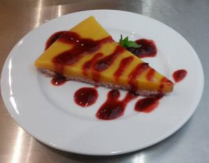 Cake at Pe d'Arroz in Matosinhos