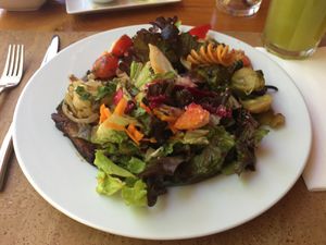 Gorgeous buffet at Pe d'Arroz in Matosinhos