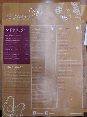 Carta at Pe d'Arroz in Matosinhos