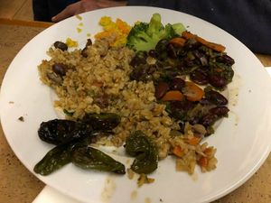 Plato caliente at Pe d'Arroz in Matosinhos