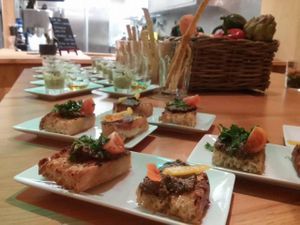 Bruschetta at Pe d'Arroz in Matosinhos