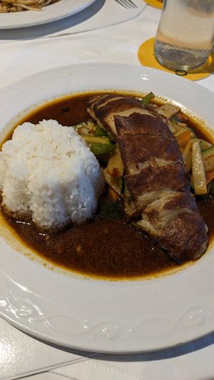 Mock duck at Asia Paradies in Vienna