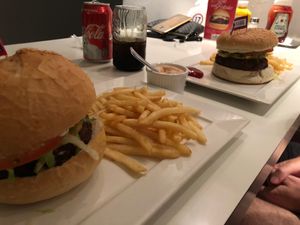 2 types of vegan mayo at Radio Burger in Joinville