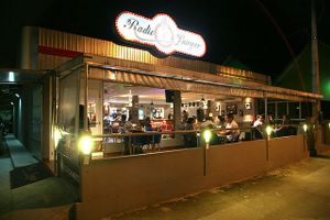 Fachada at Radio Burger in Joinville