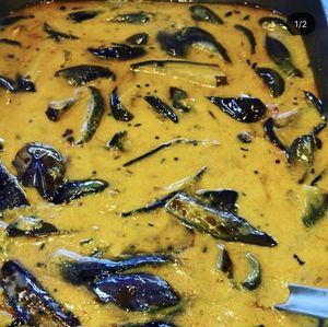 South Indian curry  at Havan Dining in Niigata