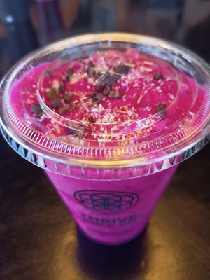 Tropical pitaya at Thrive Juice Co in Saskatoon