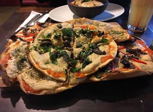 More pizza  at Shakti en Chile in Santiago