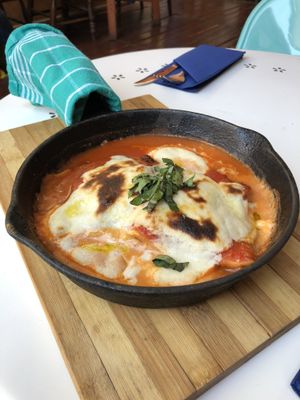 Lasagna special at Shakti en Chile in Santiago